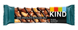 Dark Chocolate Nuts & Sea Salt Bar 40g