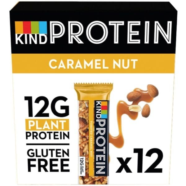 Protein Caramel Nut Bar 50g - Image 2