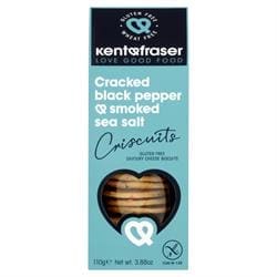 Gluten-Free Cracked Black Pepper & Sea Salt Cheese Wafer 110g