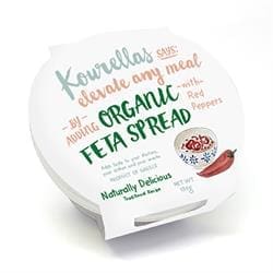 Organic Feta Spread with Red Pepper 150g