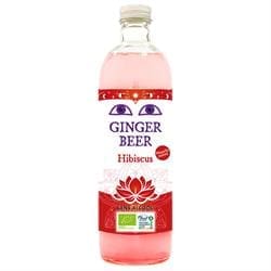 Non Alcoholic Fermented  Ginger Beer with Hibiscus 750ml