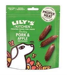 Cracking Pork & Apple Sausages Dog Treats 70g