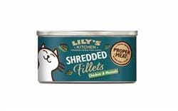 Shredded Fillets Chicken & Mussels Cat Food 70g