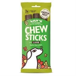 Dog Chew Sticks With Lamb Apples Peas & Mint 120g