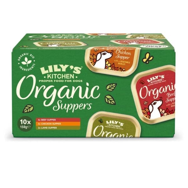 Organic Dog Supper Selections (10x 150g) Multipack - Image 2