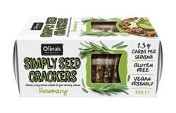 Gluten Free Rosemary Seed Crackers 80g