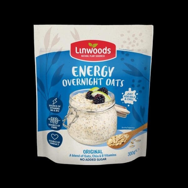 Linwoods Overnight Oats Original Energy 300g - Image 2