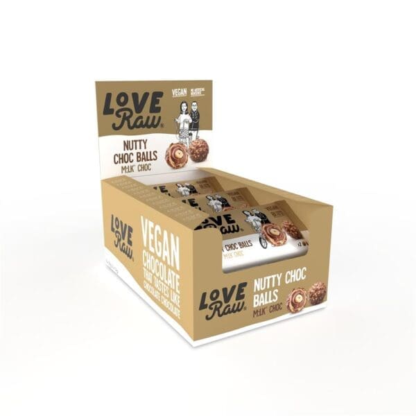 Vegan M:lk Choc Nutty Choc Balls 28g - Image 2