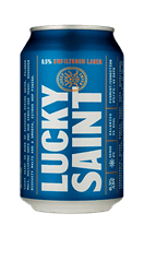 Lucky Saint Superior Unfiltered Alcohol Free Lager Can 330ml