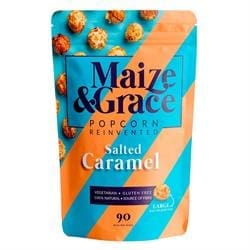 Salted Caramel popcorn 75g.