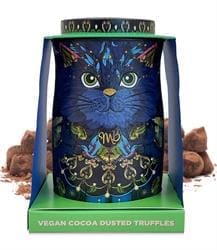 Midnight Prince Cocoa Nib Nights Vegan Truffles Cat Tin 135g