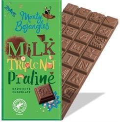 MB Rain Forest Alliance Milk Triple Nut Praline Block 150g