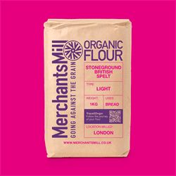 Organic Stoneground British Light Spelt Flour 1Kg