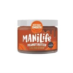 ManiLife Deep Roast Smooth Peanut Butter - 275g Jar