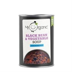 Mr Organic Black Bean & Vegetable Soup 400g