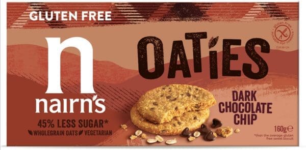 Gluten Free Oaties Chocolate Chip 160g - Image 2