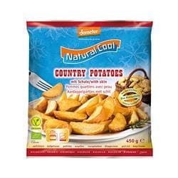 Organic Country Potato Wedges 450g