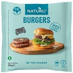 Vegan Burgers Soy Based 320g