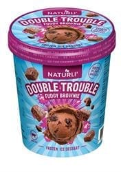 Double Trouble Fudgy Brownie Ice Cream 480ml