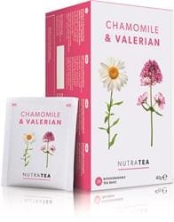 NutraTea Chamomile & Valerian - 20 Tea Bags