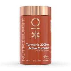 Sugar-free Turmeric Curcumin 3000mg 60x Gummies