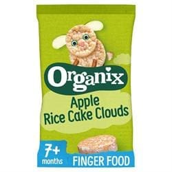 Organic Apple Rice Cake Clouds 40g