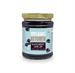 Organic Blackcurrant Extra Fruit Jam 340g