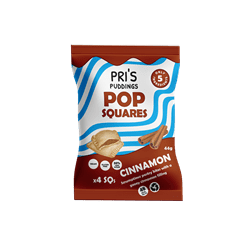 Pop Squares with Cinnamon 44g