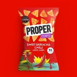 Sweet Sriracha Chilli Lentil Chips 85g