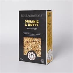 Organic oat granola gluten-free & vegan - 400g pack