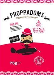 Sriracha Proppadoms 75g