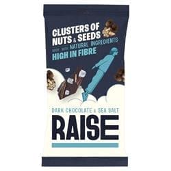 Dark Chocolate & Sea Salt Clusters of Nuts and Seeds 35g