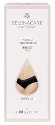 Menstrual undies HIPSTER Black Size M