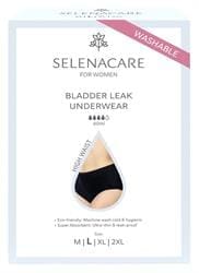 Bladder Leak undies HIGH WAIST Black Size L