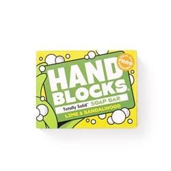 Hand Blocks Soap - Lime & Sandalwood 100g