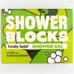 Shower Blocks Solid Shower Gel in Lime & Sandalwood 100g