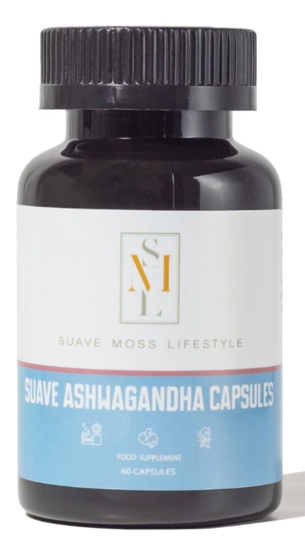 Suave Ashwagandha Capsules | Vegan GMO-Free Gluten Free 60caps - Image 2