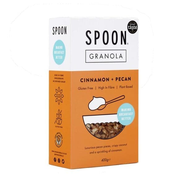 Cinnamon & Pecan Granola 400g - Image 2