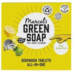 Marcels Dishwash Tabs Grapefruit & Lime - 25 tablets