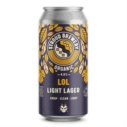 Light Organic Lager 4% ABV 440ml