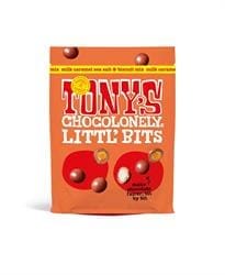 Tony's Chocolonely Littl' Bits Milk Cara Sea Salt & Biscuit 100g