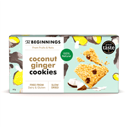 Coconut and Ginger Cookies 80g