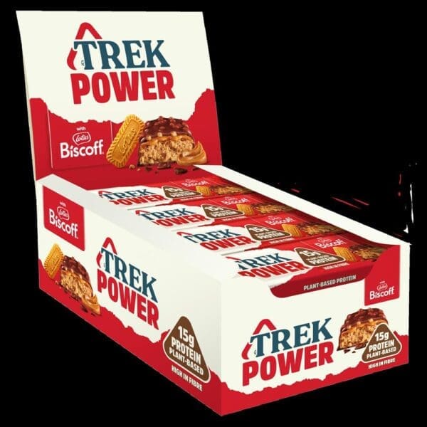 TREK Power Biscoff Protein Bar 55g - Image 2