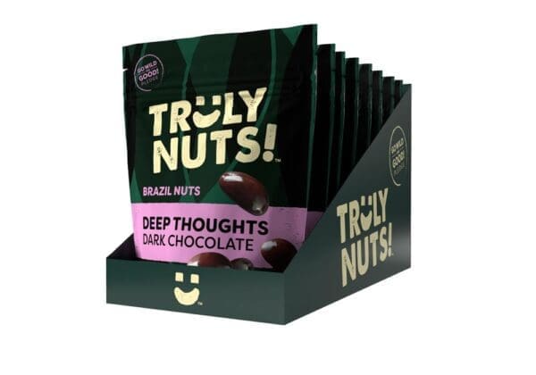 Belgian Dark Chocolate Brazil Nuts 120g - Image 2