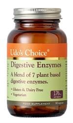 Digestive Enzyme 60 Caps contain plant based enzymes.