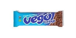 Vego Crisp-Creamy Chocolate & Rice Crisps Org/FT 40g