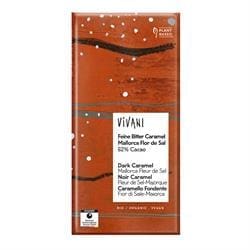 Dark Caramel Salted Chocolate 62% Vegan Organic 80g