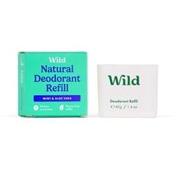 Wild Men's Mint & Aloe Vera Deo Refill 40g