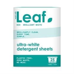 Leaf Brilliant White Laundry Detergent Sheets 25pack