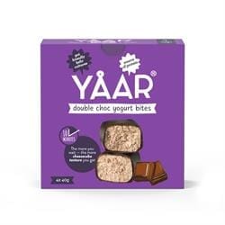 YAAR Double Chocolate Yogurt Bites with Kefir Cultures x 4 Bars